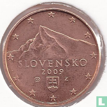 Slowakije 1 cent 2009  - Afbeelding 1
