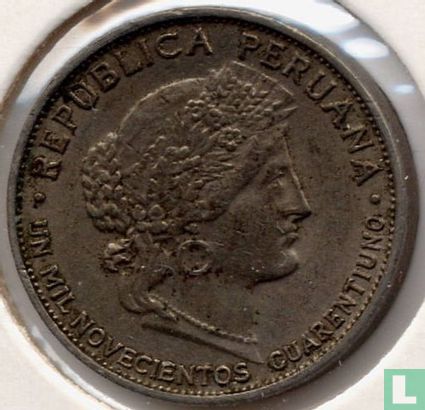 Peru 5 centavos 1941 - Image 1