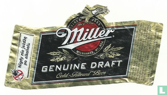 Miller Genuine Draft - Afbeelding 1