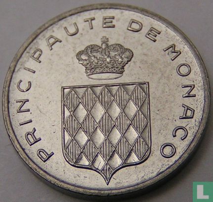 Monaco 1 centime 1977 - Image 2