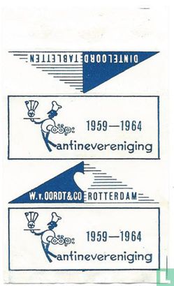 Coöp. Kantinevereniging PTD 1959 - 1964