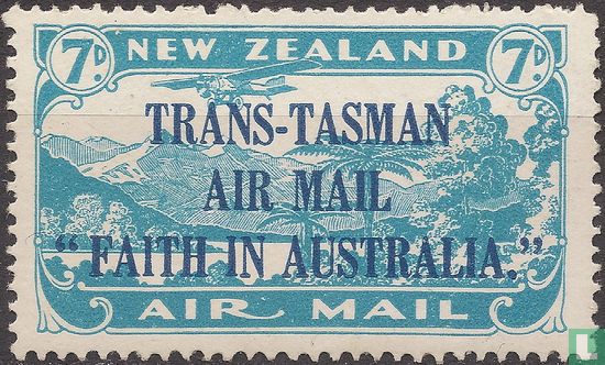 Luchtpost Nieuw Zeeland-Australië