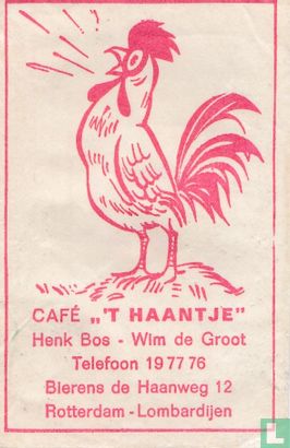 Café " 't Haantje"  - Afbeelding 1