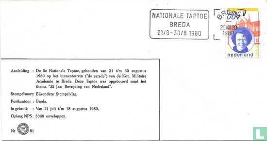 5e Nationale Taptoe Breda