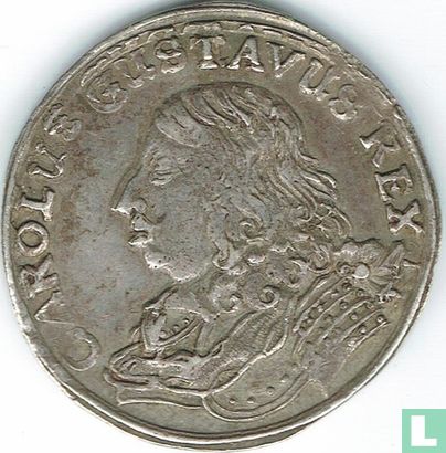 Suède 2 mark 1660 - Image 2