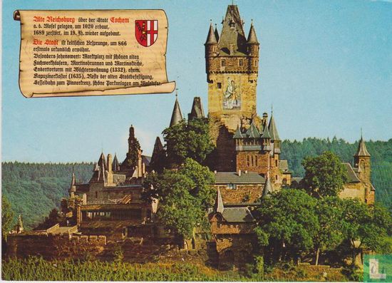 Alte Reichsburg über der Stadt Cochem - Image 1