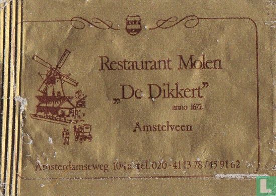 Restaurant Molen "De Dikkert" - Afbeelding 1