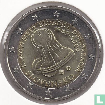 Slovakia 2 euro 2009 "20th anniversary of 17th November 1989" - Image 1