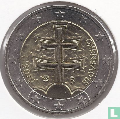 Slowakije 2 euro 2010 - Afbeelding 1