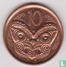 New Zealand 10 cents 2011 - Image 2
