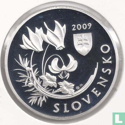 Slovakia 20 euro 2009 (PROOF) "Velka Fatra National Park" - Image 1