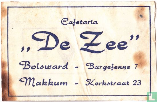 Cafetaria "De Zee" - Image 1