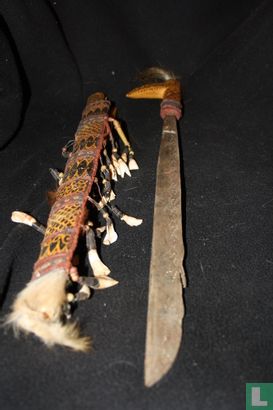 Indonesich zwaard uit Borneo - Afbeelding 2