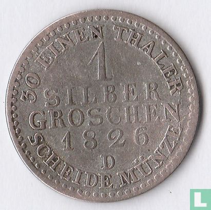 Preußen 1 Silbergroschen 1826 (D) - Bild 1