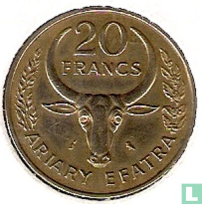 Madagaskar 20 francs 1970 "FAO" - Afbeelding 2