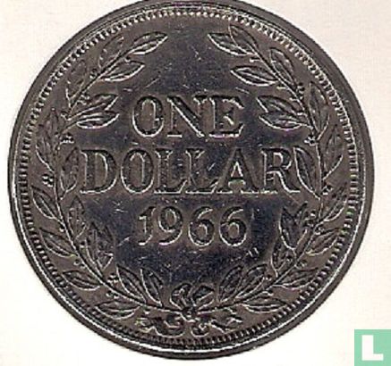 Liberia 1 dollar 1966 - Image 1
