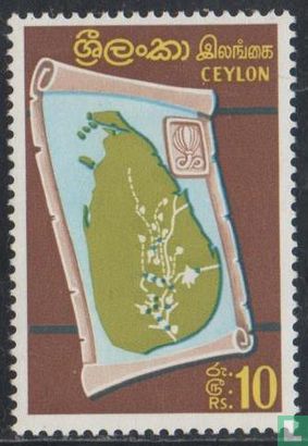 Map of Ceylon