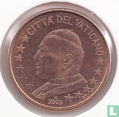 Vaticaan 1 cent 2003 - Afbeelding 1