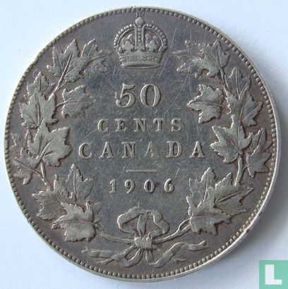 Canada 50 cents 1906 - Image 1