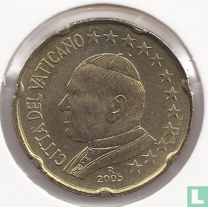 Vaticaan 20 cent 2005 - Afbeelding 1