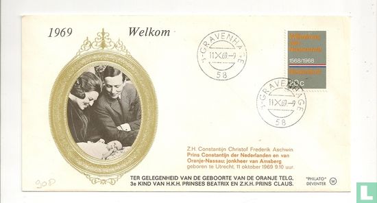 1969 Geboorte prins Constantijn