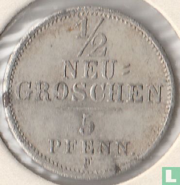 Saxony-Albertine ½ neugroschen / 5 pfennige 1851 - Image 2