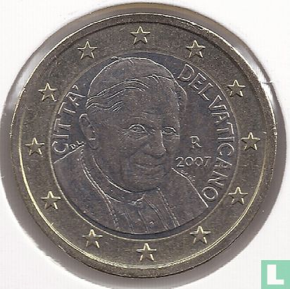 Vatican 1 euro 2007 - Image 1