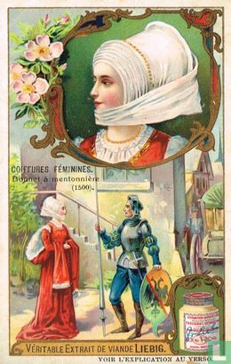 Bonnet à mentonnière (1500)