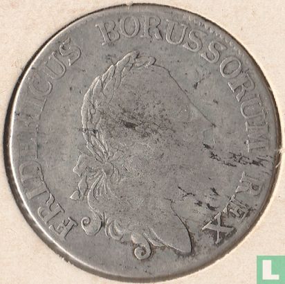 Pruisen 1/3 thaler 1777 - Afbeelding 2