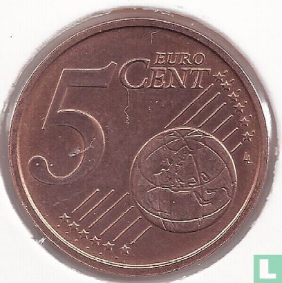 Vatican 5 cent 2002 - Image 2