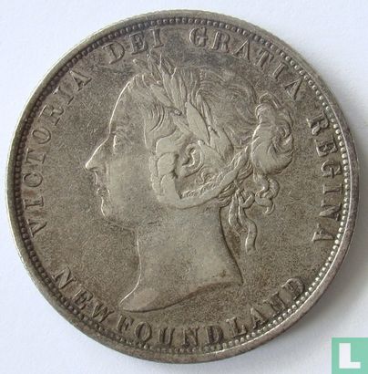 Newfoundland 50 cents 1882 - Afbeelding 2