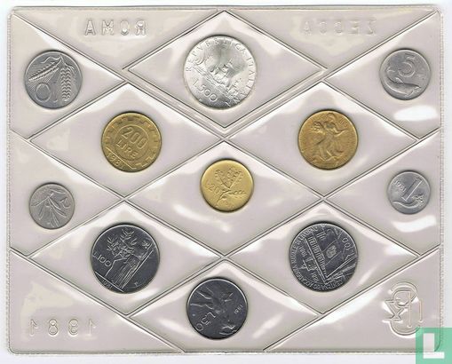 Italy mint set 1981 - Image 2