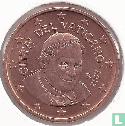 Vaticaan 2 cent 2012 - Afbeelding 1