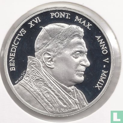Vatican 10 euro 2009 (BE) "80th anniversary of the foundation of the State of Vatican" - Image 1
