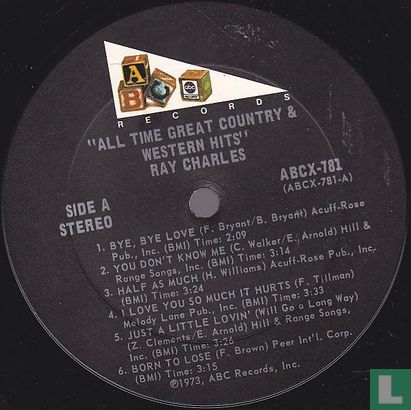 All time great country & Western Hits  - Image 3