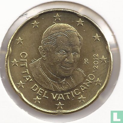 Vaticaan 20 cent 2012 - Afbeelding 1