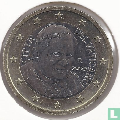 Vatican 1 euro 2009 - Image 1