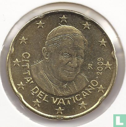 Vaticaan 20 cent 2009 - Afbeelding 1