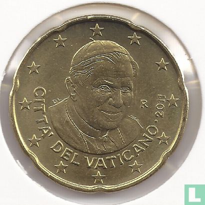 Vaticaan 20 cent 2011 - Afbeelding 1