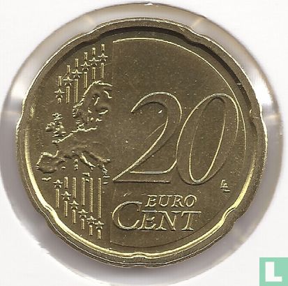 Vaticaan 20 cent 2011 - Afbeelding 2