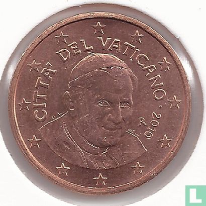 Vaticaan 1 cent 2010 - Afbeelding 1