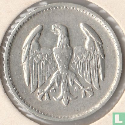 Empire allemand 1 mark 1925 (D) - Image 2