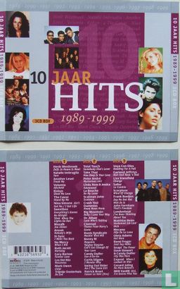 10 jaar hits  1989-1999 - Afbeelding 2