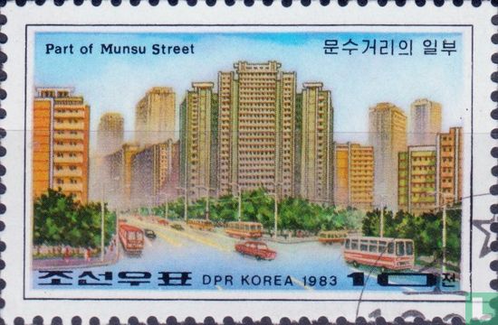Bâtiments à Pyongyang