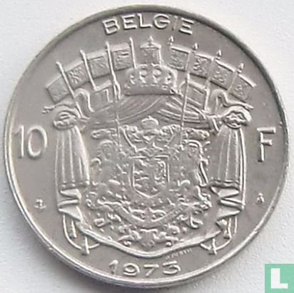 Belgien 10 Franc 1973 (NLD) - Bild 1