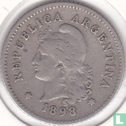 Argentinië 10 centavos 1898 - Afbeelding 1