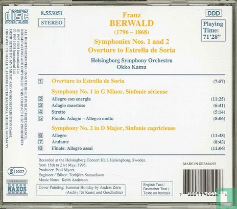 Symphonies Nos.1and 2 - Afbeelding 2