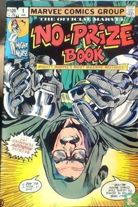 The Official Marvel No-Prize Book - Afbeelding 1