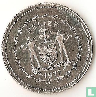 Belize 10 cents 1977 "Long-tailed hermit" - Image 1