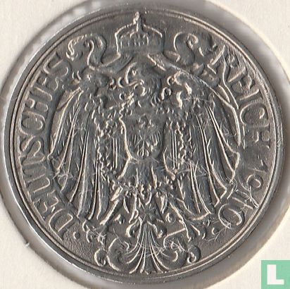 Duitse Rijk 25 pfennig 1910 (E) - Afbeelding 1